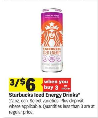 Starbucks Iced Energy Drinks