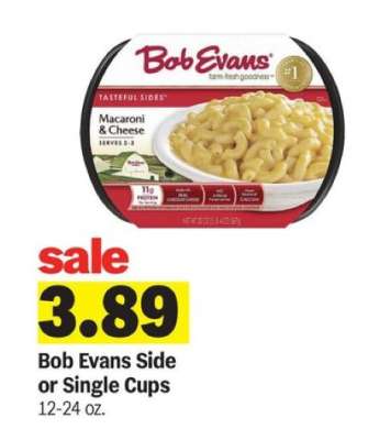 Bob Evans Side or Single Cups