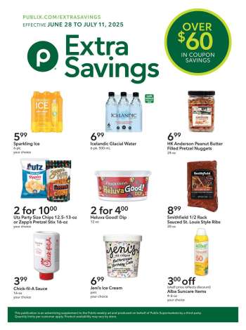 Publix Flyer - 06/28/2025 - 07/11/2025.