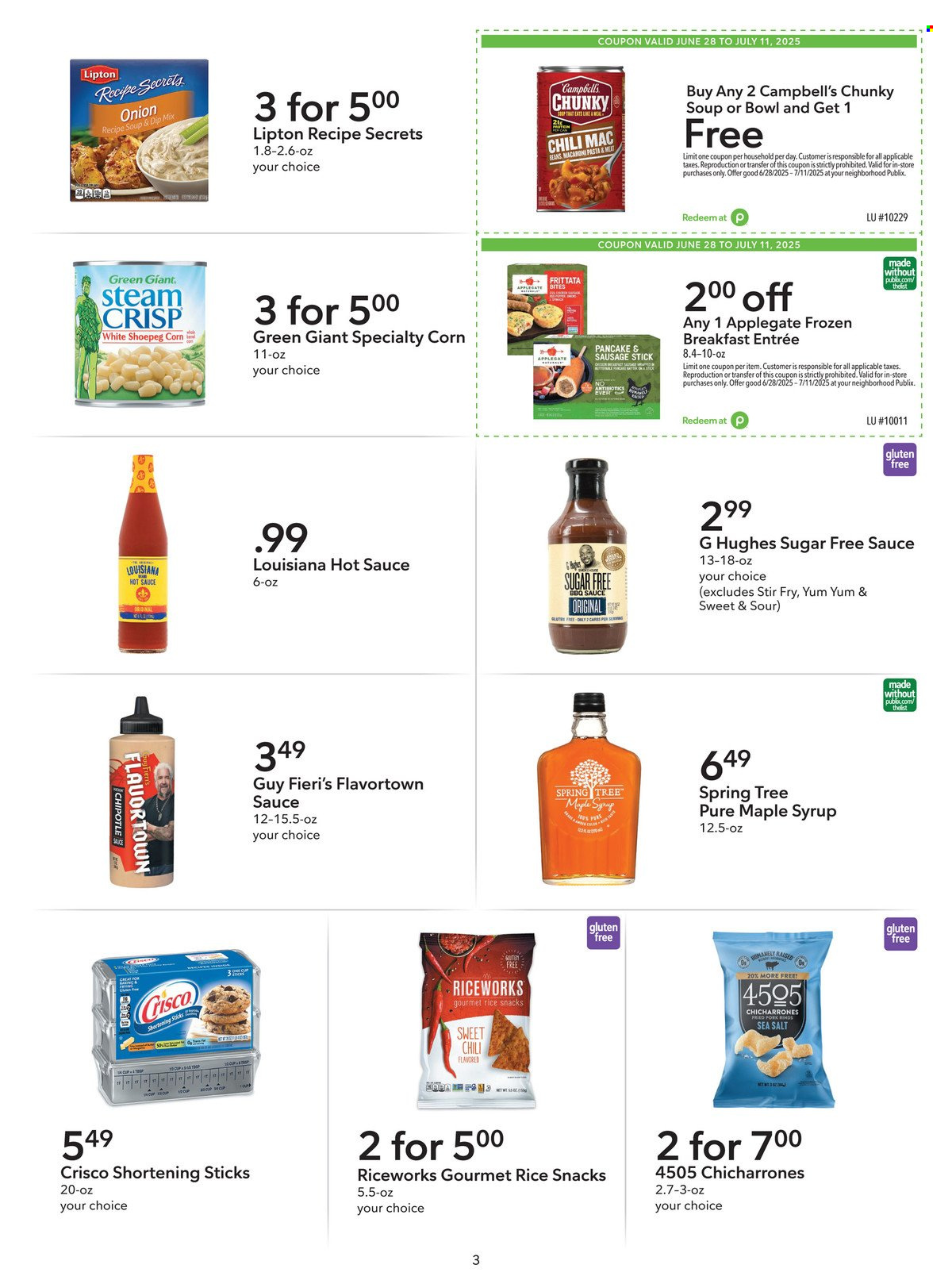 Publix ad - 06/28/2025 - 07/11/2025. Page 3