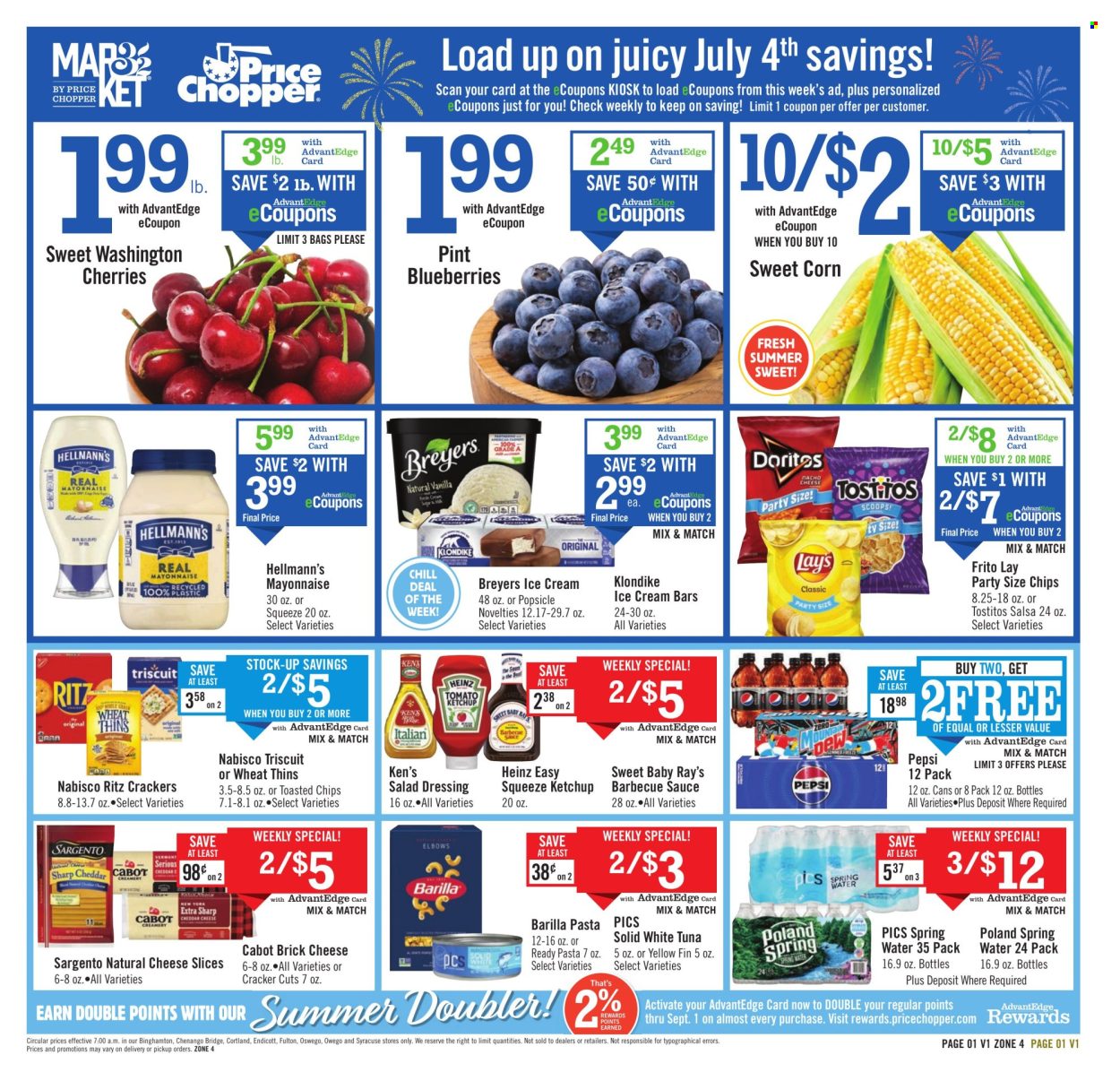 Price Chopper ad - 06/29/2025 - 07/05/2025. Page 1
