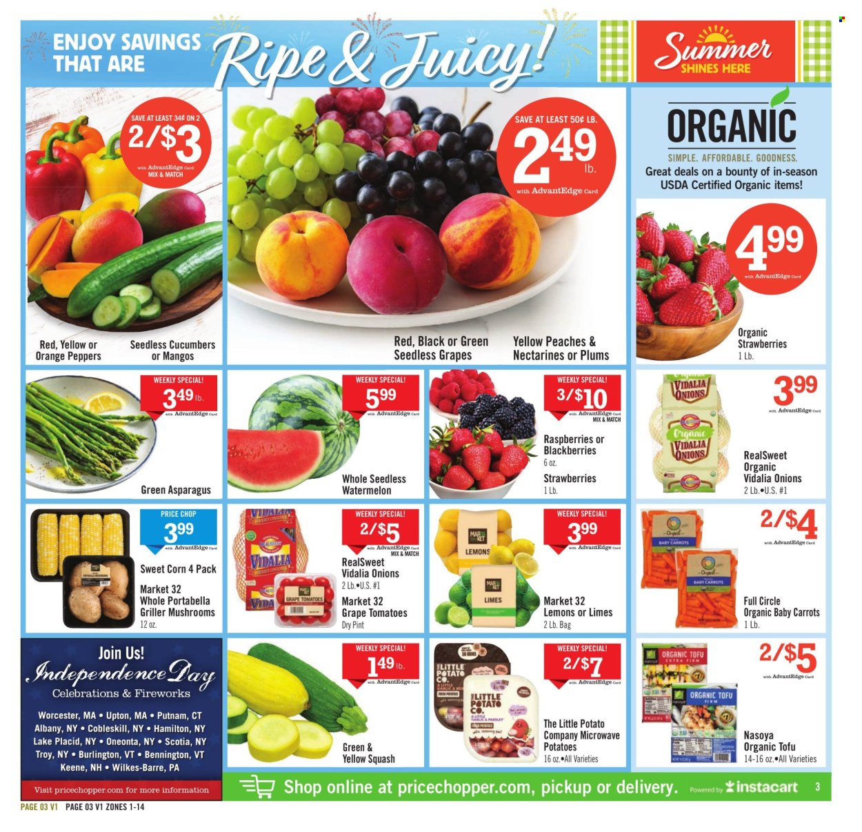 Price Chopper ad - 06/29/2025 - 07/05/2025. Page 3