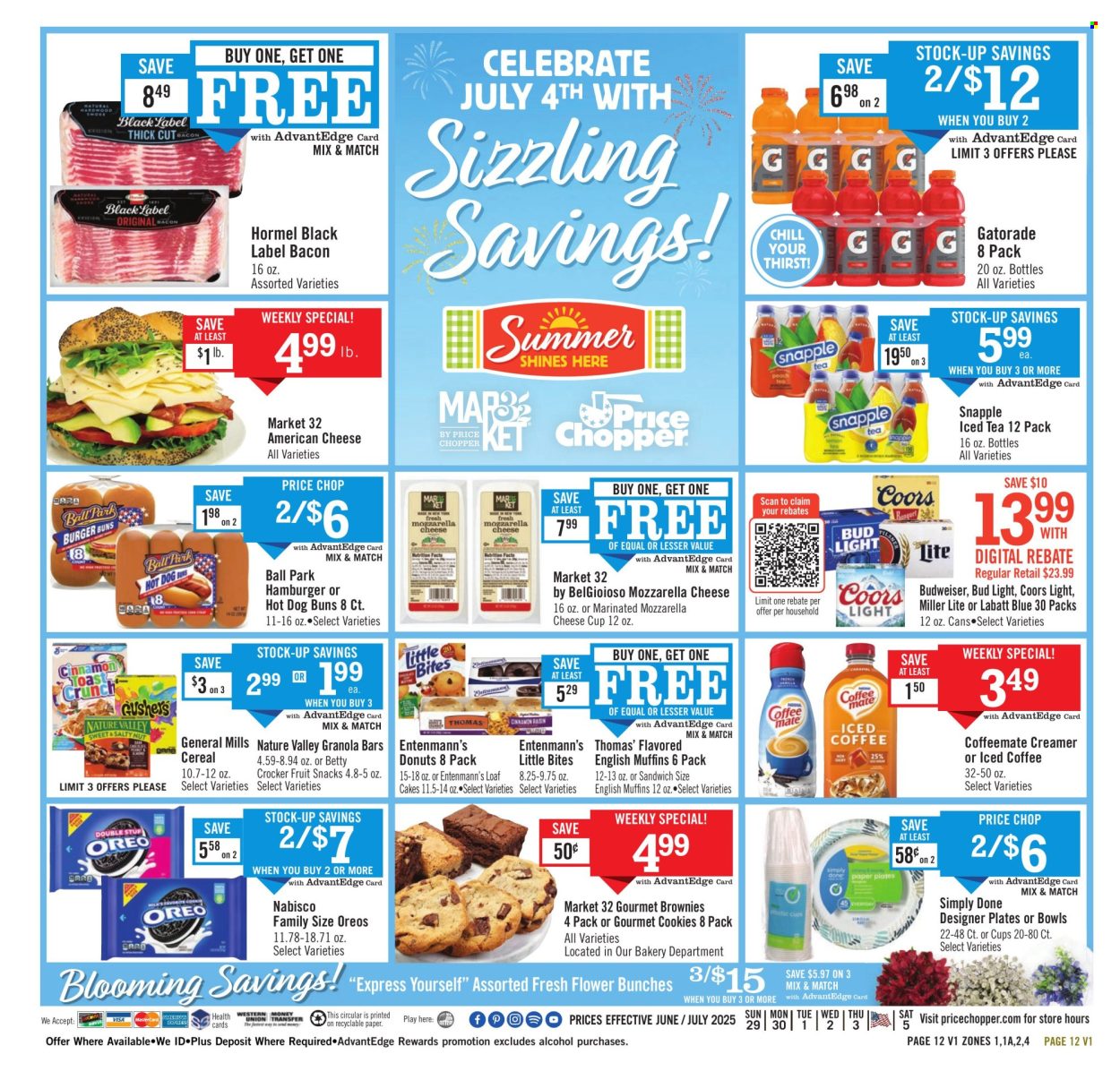 Price Chopper ad - 06/29/2025 - 07/05/2025. Page 12
