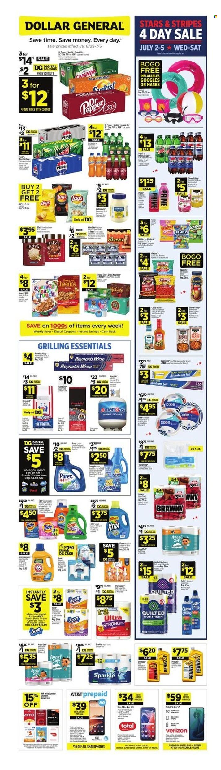 Dollar General ad - 06/29/2025 - 07/05/2025. Page 1