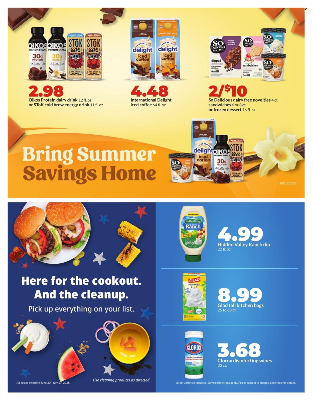 Hy-Vee ad - 06/30/2025 - 07/27/2025. Page 4