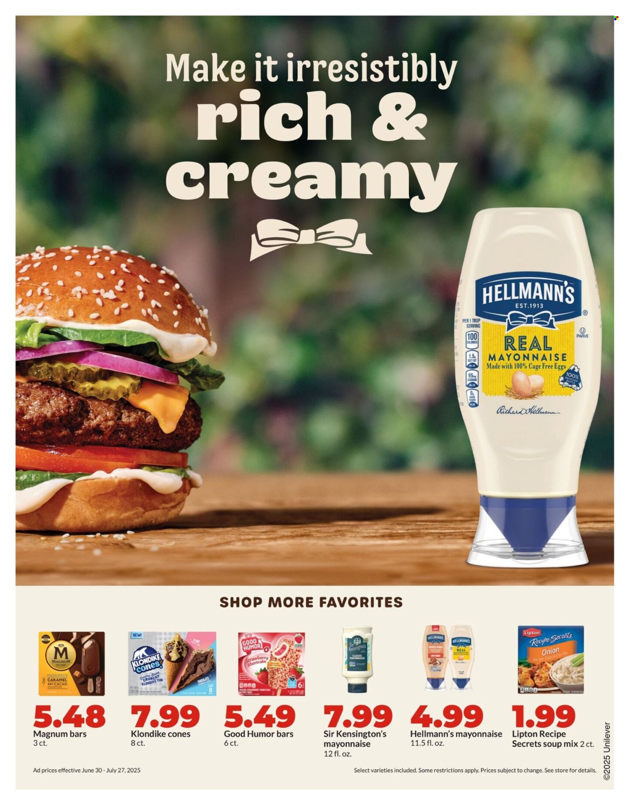 Hy-Vee ad - 06/30/2025 - 07/27/2025. Page 6