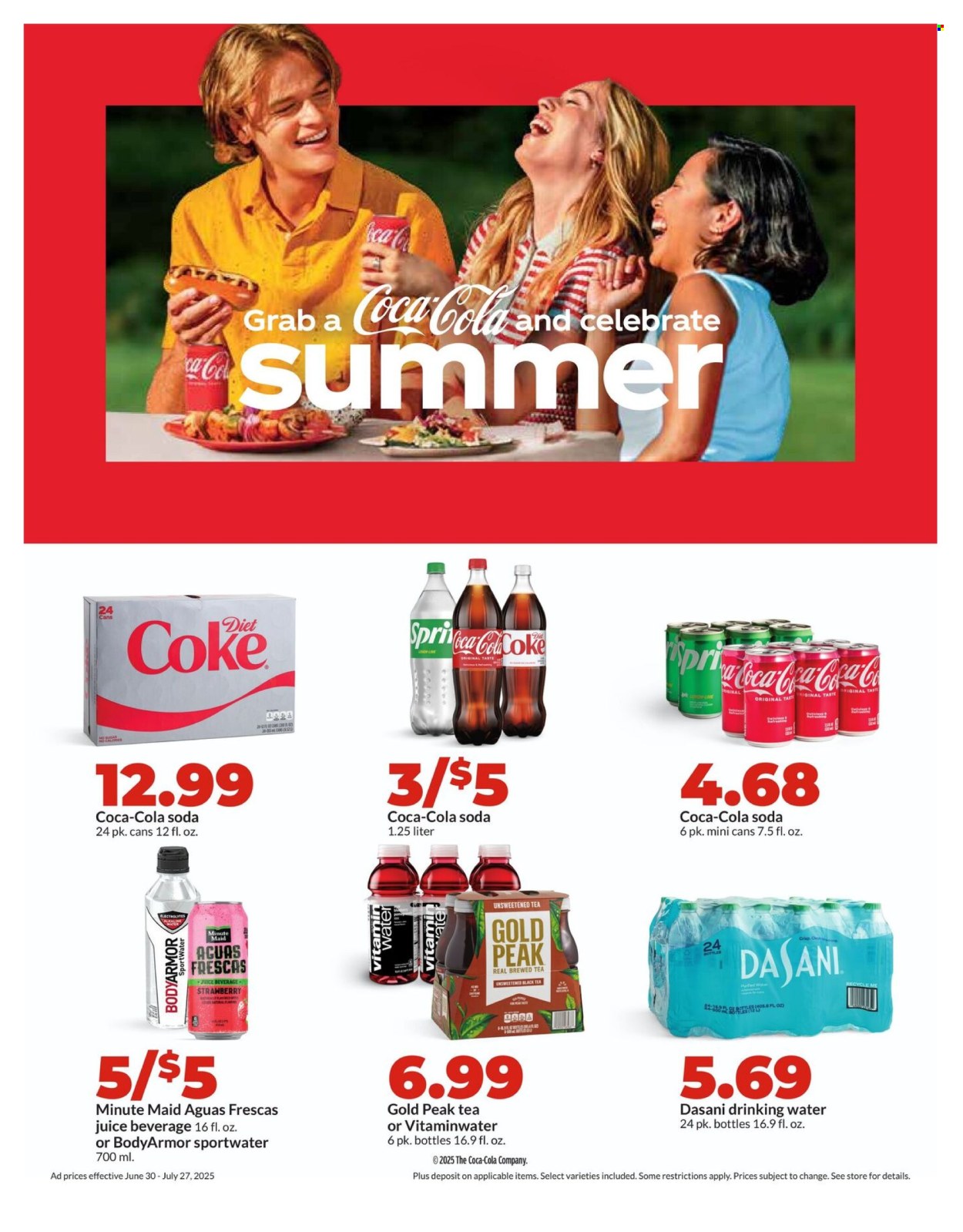 Hy-Vee ad - 06/30/2025 - 07/27/2025. Page 7