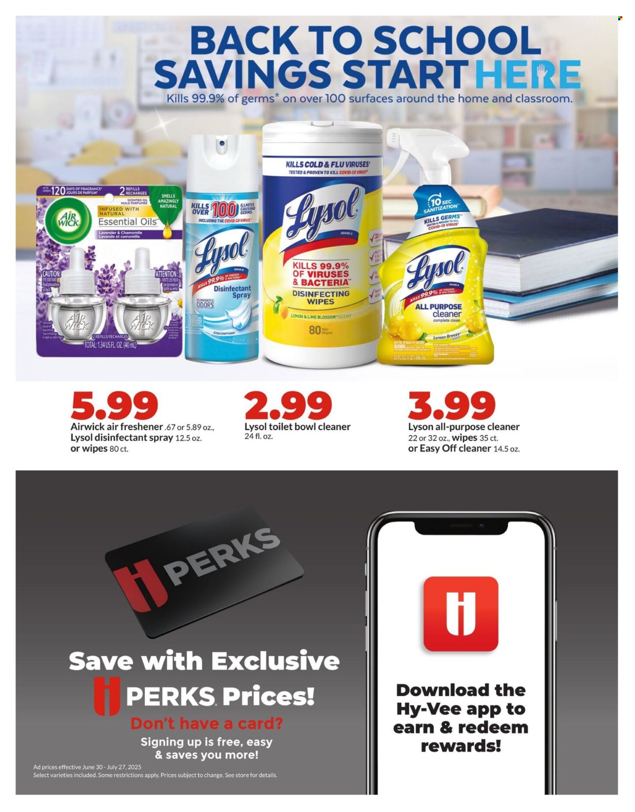 Hy-Vee ad - 06/30/2025 - 07/27/2025. Page 10
