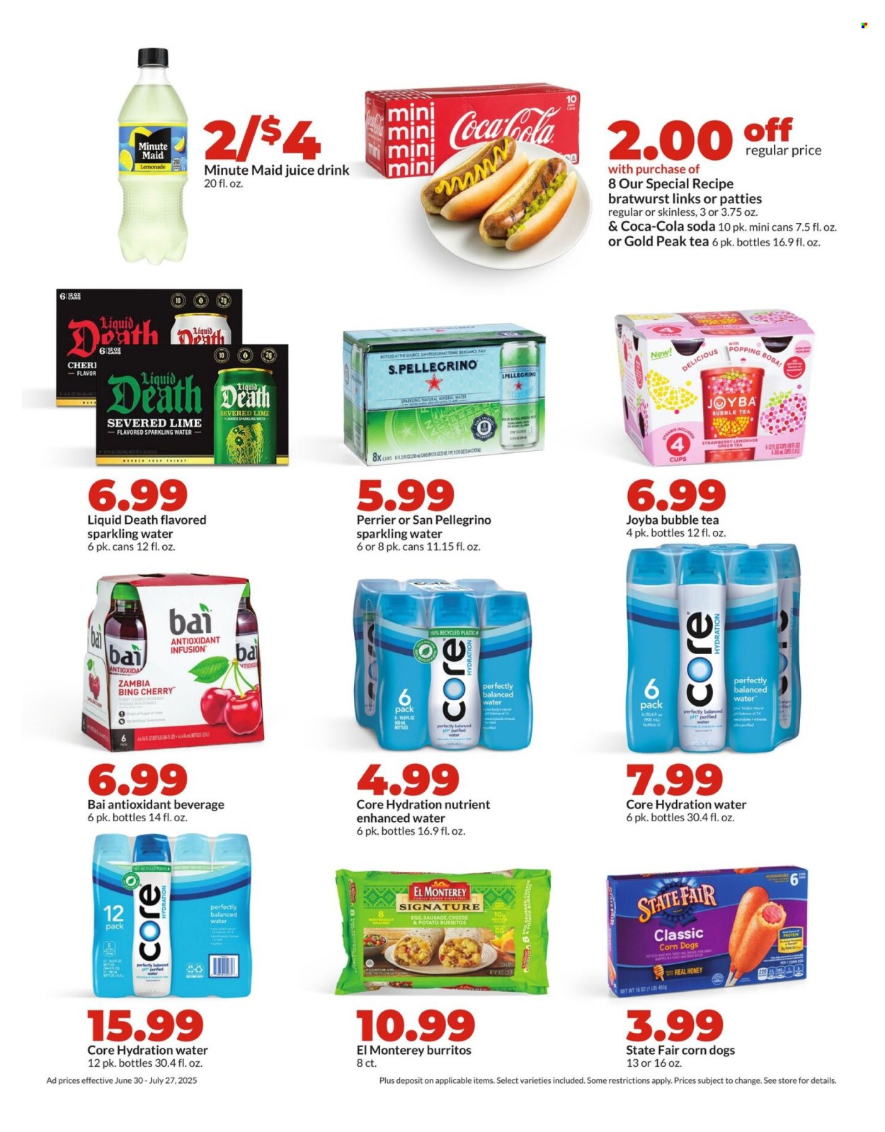 Hy-Vee ad - 06/30/2025 - 07/27/2025. Page 16