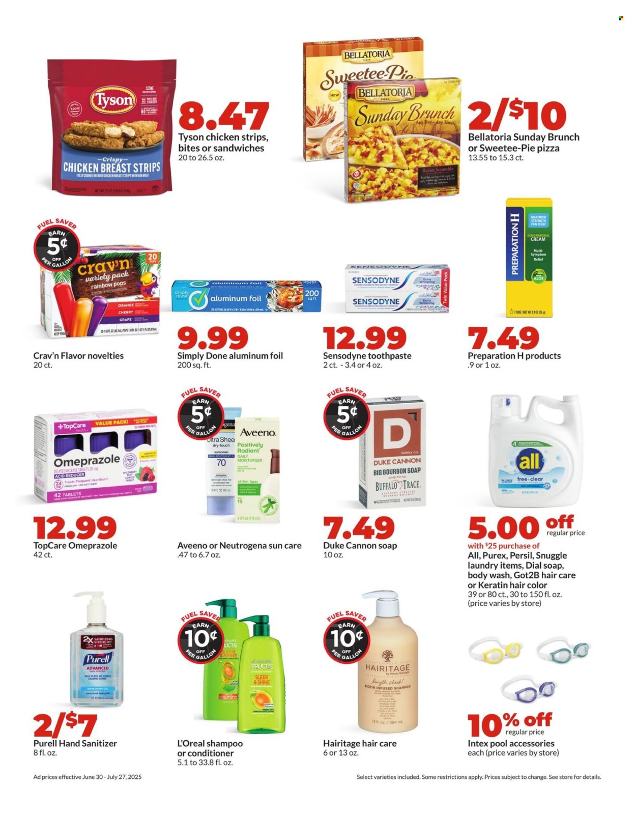 Hy-Vee ad - 06/30/2025 - 07/27/2025. Page 17