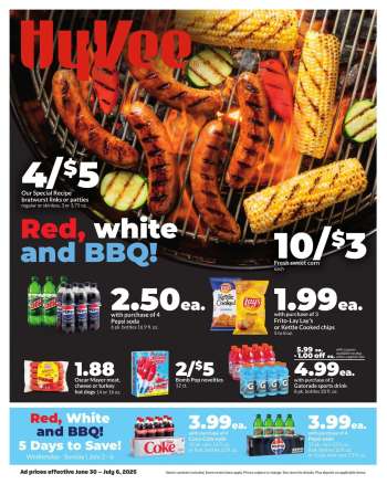 Hy-Vee Flyer - 06/30/2025 - 07/06/2025.