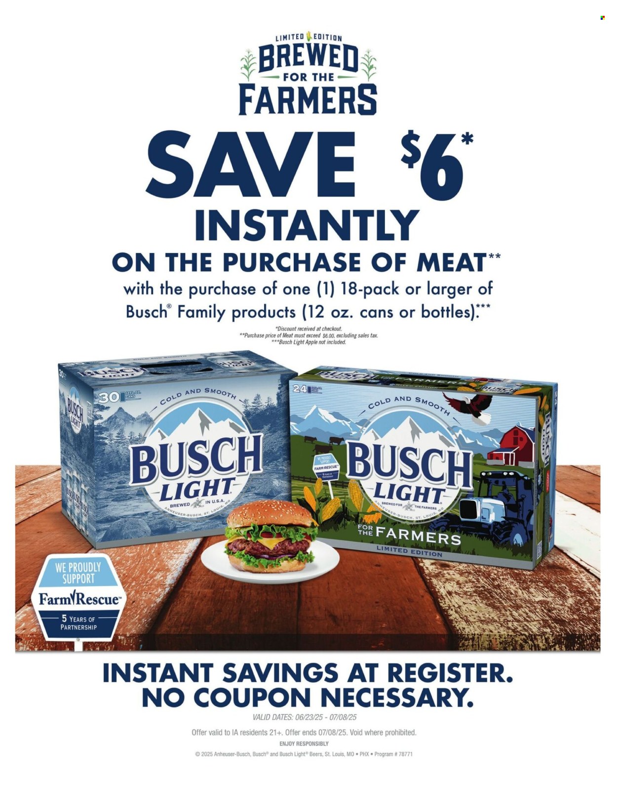 Hy-Vee ad - 06/30/2025 - 07/06/2025. Page 36