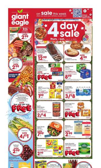 Giant Eagle Flyer - 07/03/2025 - 07/09/2025.