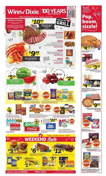 Winn Dixie Flyer - 07/02/2025 - 07/08/2025.