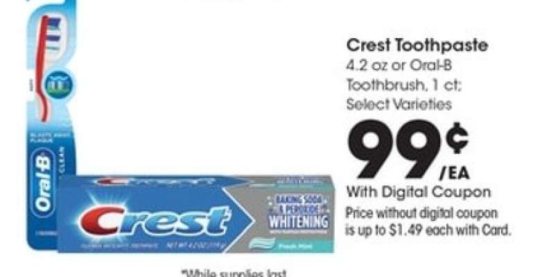 Crest Toothpaste