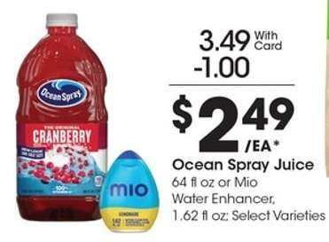 Ocean Spray Juice
