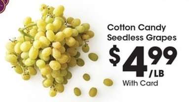 Cotton Candy Seedless Grapes