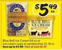 Blue Bell Ice Cream
