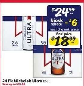 24 Pk Michelob Ultra