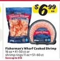 Fisherman's Wharf Cooked Shrimp