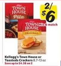 Kellogg's Town House or Toasteds Crackers
