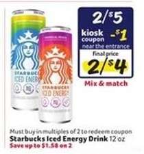 Starbucks iced energy drink