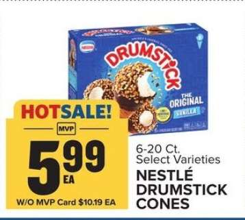 Nestle Drumstick Cones
