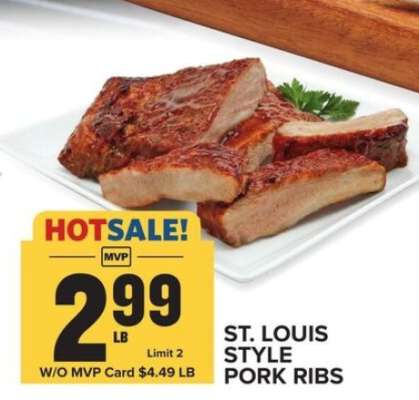 St. Louis Style Pork Ribs