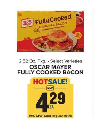 Oscar Mayer Fully Cooked Bacon*