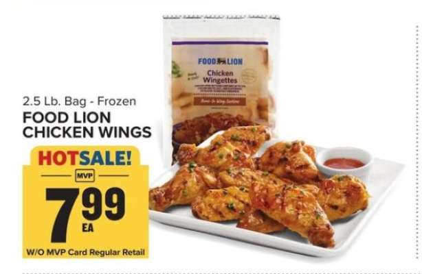 FOOD LION CHICKEN WINGS