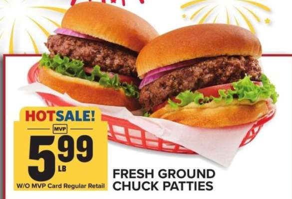 Fresh Ground Chuck Patties