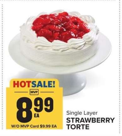 Strawberry Torte