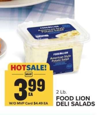 Food Lion Deli Salads