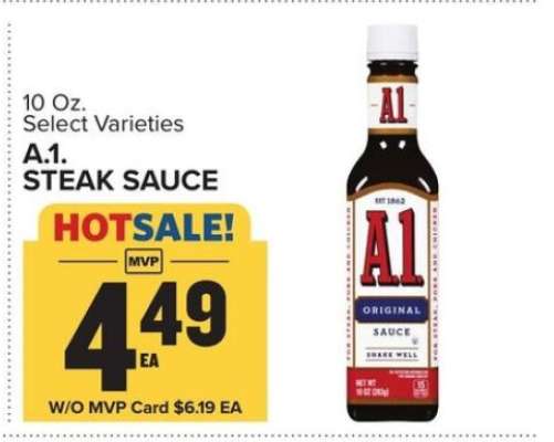 A. 1. Steak Sauce