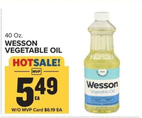 Wesson Vegetable Oil