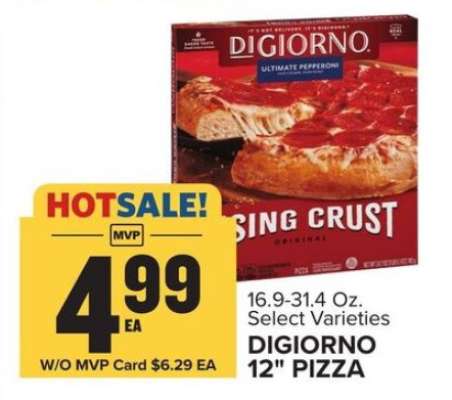 DIGIORNO 12" PIZZA