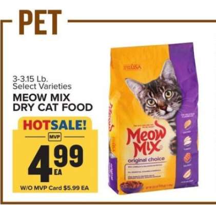 Meow Mix Dry Cat Food*