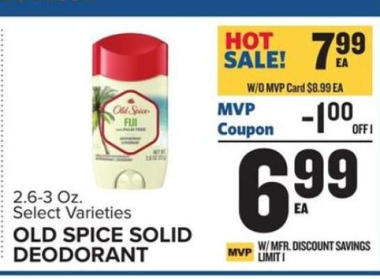 OLD SPICE SOLID DEODORANT