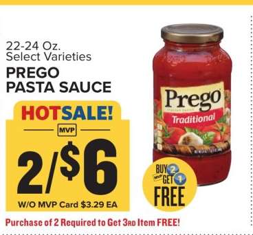 Prego Pasta Sauce