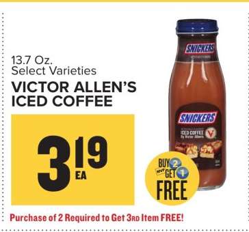 Victor Allen's Iced Coffee