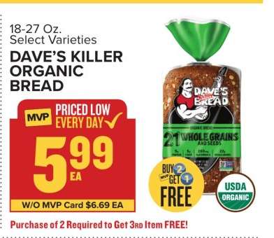 Dave's Killer Organic Bread