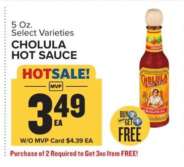 Cholula Hot Sauce