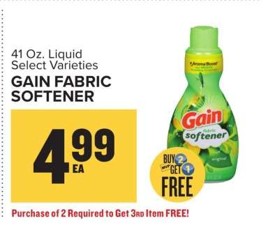 Gain Fabric Softener