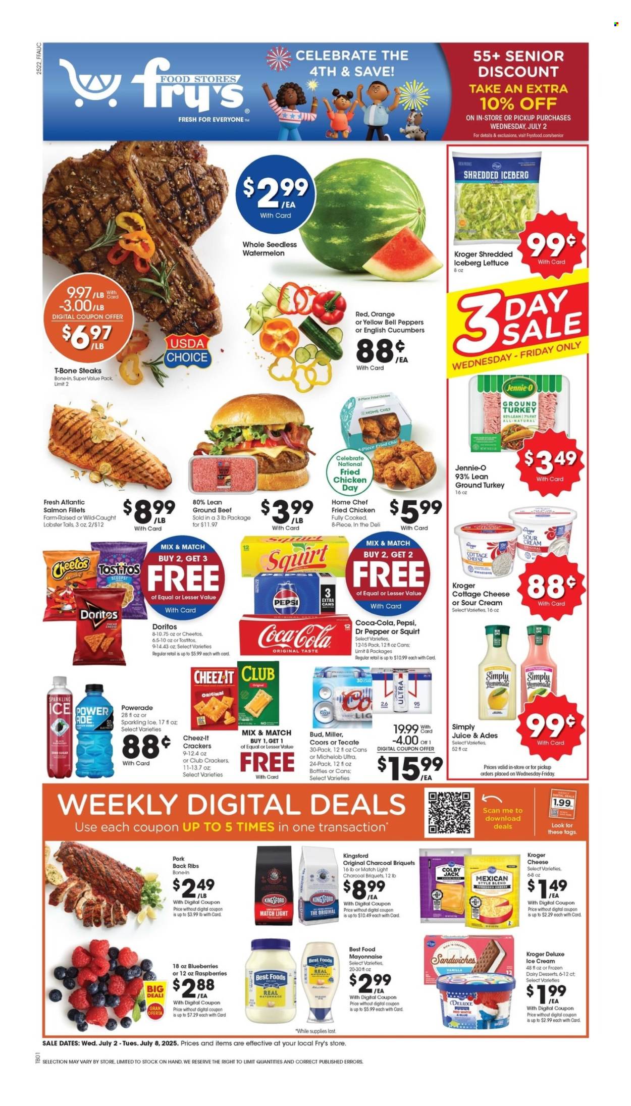 Fry’s ad - 07/02/2025 - 07/08/2025. Page 1