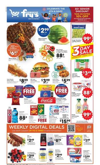 Fry’s Flyer - 07/02/2025 - 07/08/2025.
