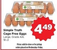 Simple Truth Cage-Free Eggs