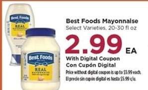 Best Foods Mayonnaise