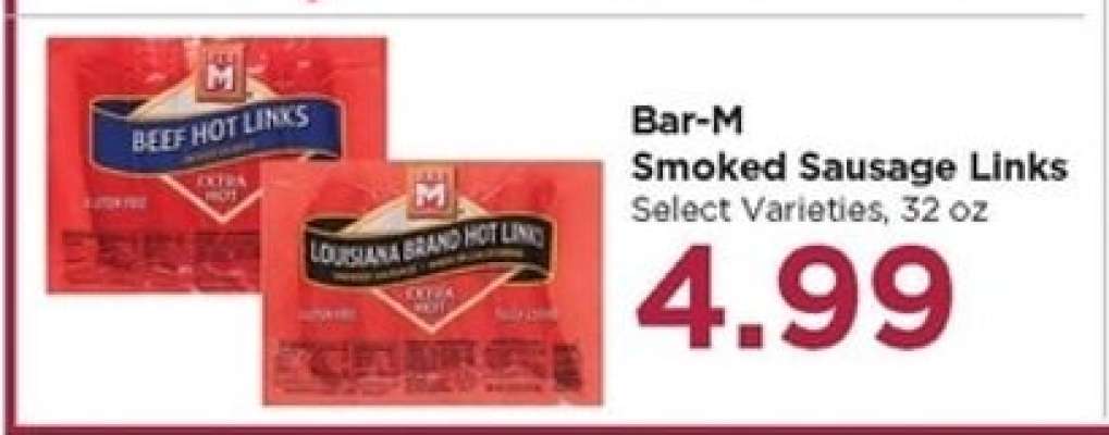 Bar-M Smoked Sausage Links