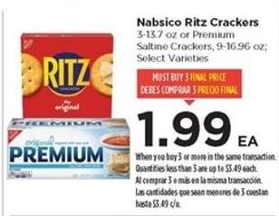 Nabisco Ritz Crackers