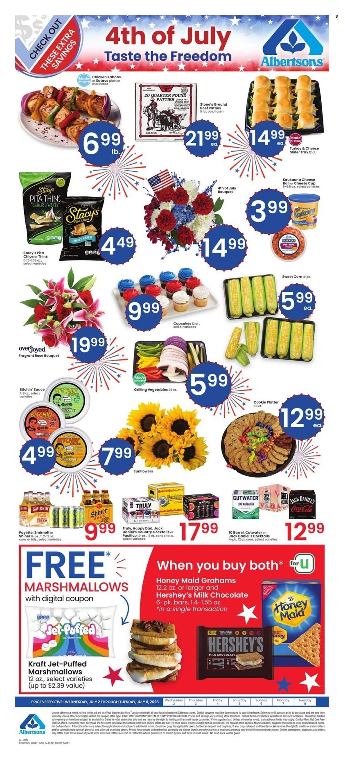 Albertsons ad - 07/02/2025 - 07/08/2025. Page 1